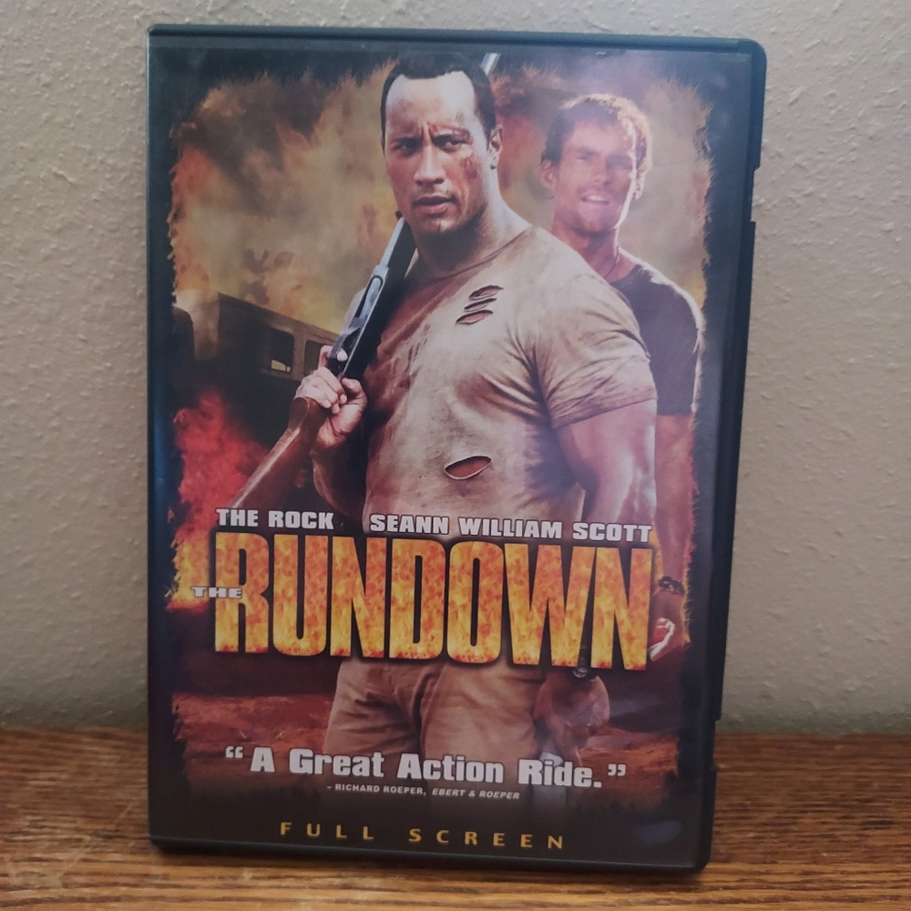 The Rundown (DVD, 2003) Pre-Owned Tested Working Great Condition Good Movie